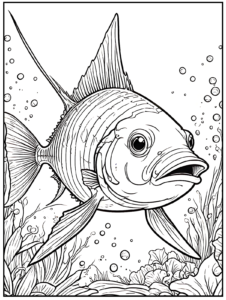 63 Fish Coloring Pages (With Cover Images)