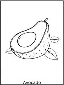 Food Coloring Pages (53 Free Printables)