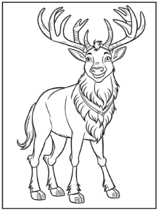 25 Frozen Coloring Pages