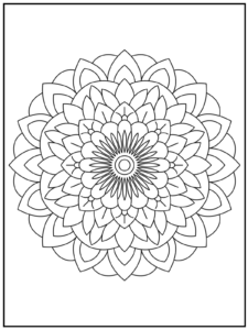 Mandala Coloring Pages (56 Free Printables with Cover)