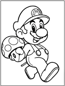Mario Coloring Pages