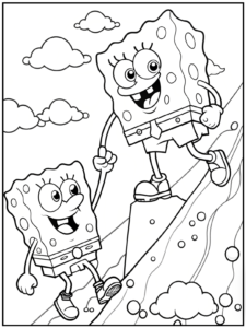 Free SpongeBob Coloring Pages