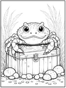 Crab Coloring Pages (103 PDF Printables)