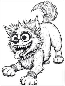90 Crazy Dog Coloring Pages