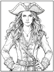 Pirates of the Caribbean Coloring Pages