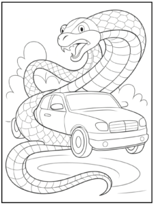 Snake Coloring Pages (56 PDF Printables)