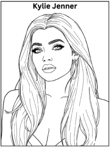 Celebrity Coloring Pages (44 Free Printables with Cover)