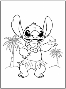 46 Lilo and Stitch Coloring Pages (Free PDF Printables with Cover)
