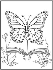 30 Butterfly Coloring Pages