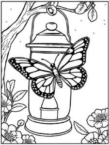 30 Butterfly Coloring Pages