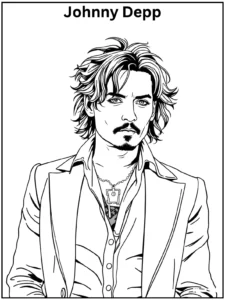 Celebrity Coloring Pages