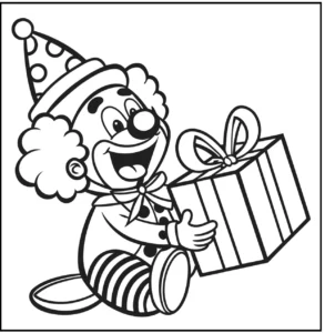 Clown Coloring Pages