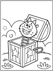 Cute Monster Coloring Pages