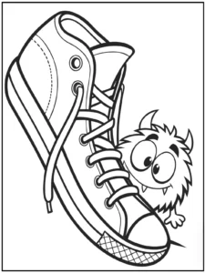 Cute Monster Coloring Pages
