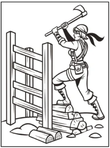 Fortnite Coloring Pages