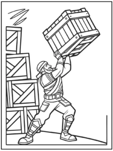 Fortnite Coloring Pages