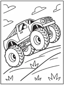 Monster Truck Coloring Pages