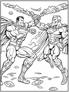 Superman Coloring pages